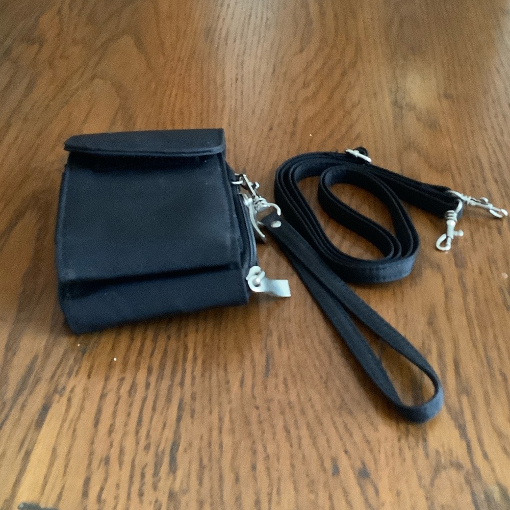 Black Phone Case with Strap